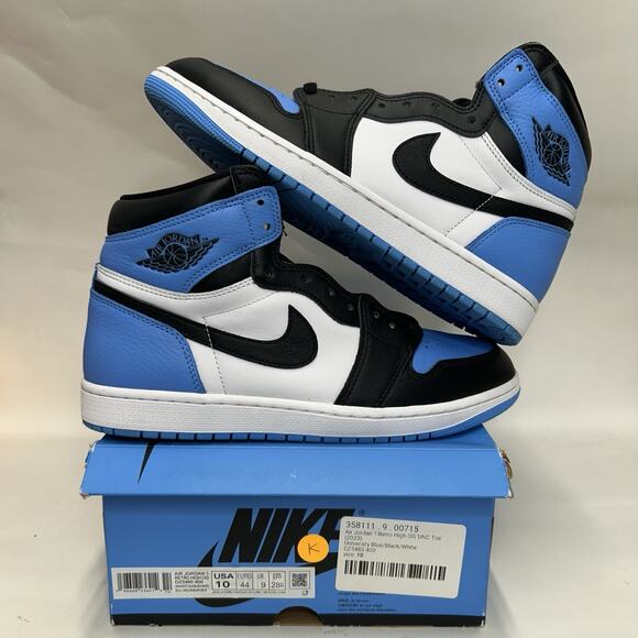 Nike Air Jordan 1 Retro High OG “UNC Toe/Blue Black White” main image 8